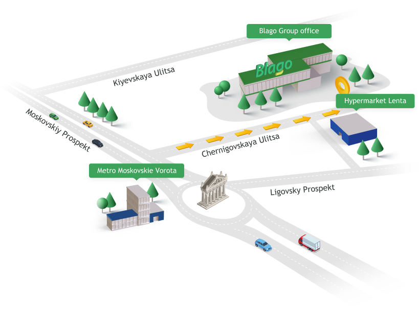 How to get to headquaters