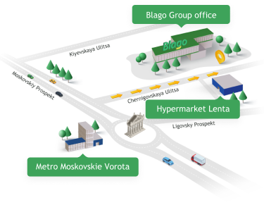 How to get to headquaters